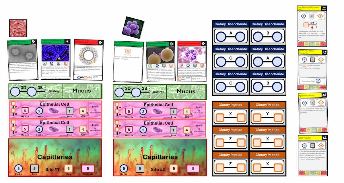 Micro-FIGHT-ome board game